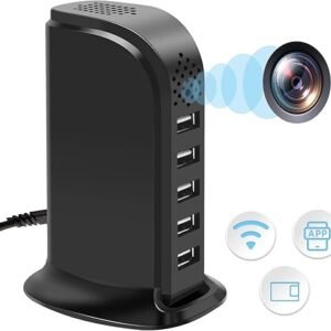 1080P WiFi USB Charger Hidden Camera & Security Spy Cam