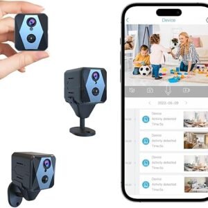 2K HD Mini Spy Camera with AI Motion Detection