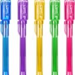 5-Pack Invisible Spy Ink Pens with UV Light Fun!