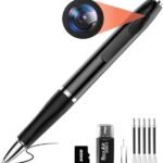 HD 1080P Mini Spy Camera Pen with 64GB Storage