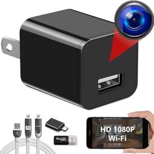 HD 1080P Wireless Spy Camera - Stealthy USB Charger