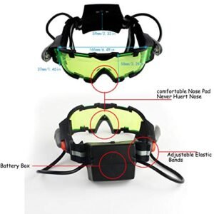 Kids' Night Vision Goggles with LED Lights - Eye Protection!
