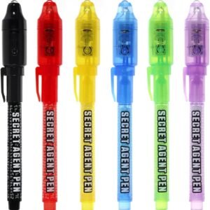 MALEDEN Invisible Ink Pen Set for Secret Messages