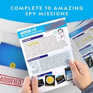 National Geographic Spy Science Kit: 10 Fun Missions!
