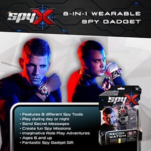 SpyX Recon Watch: 8-in-1 Secret Agent Gadget!