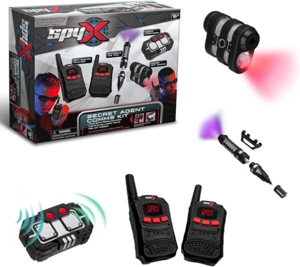 Ultimate Spy Kids Comms Kit: 4 Stealth Tools!